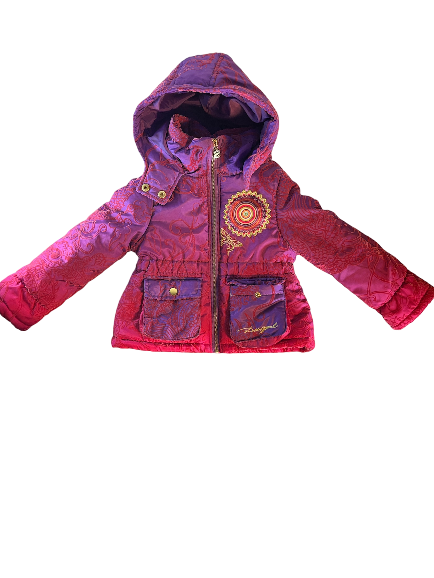 Doudoune Fille Desigual - Comme neuf sur Label Emmaüs